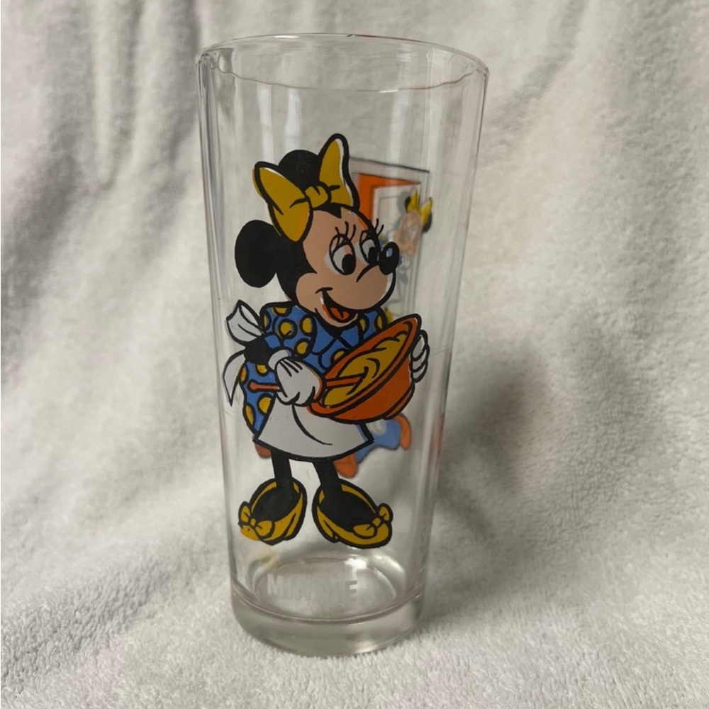 Minnie Mouse Glass Tumbler - Clear